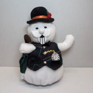 Stuffins Rudolph Island of Misfit Toys 1999 Sam The Snowman Plush CVS 1999